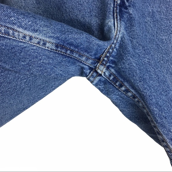 LEVI’S Vintage 545 Jean Shorts Denim Jorts Loose Fit Relaxed Medium Wash Size 40 - Picture 8 of 15